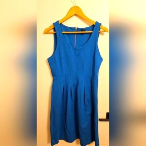JCrew fit and flare knit dress